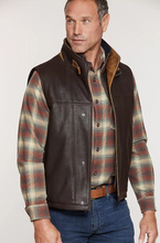 Load image into Gallery viewer, Traveler Leather Vest - Big (48 - 52)