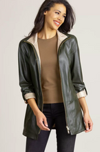 Load image into Gallery viewer, Rebecca Reversible Lambskin Leather Coat