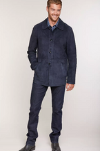 Load image into Gallery viewer, Earl Reversible Italian Lambskin Suede Blazer