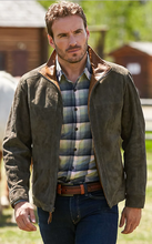 Load image into Gallery viewer, Barcelona Lambskin Suede Leather Jacket