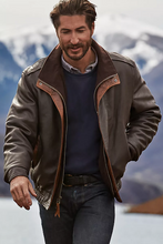 Load image into Gallery viewer, Avenger A-2 Lambskin Leather Bomber Jacket