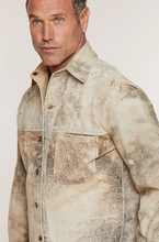 Load image into Gallery viewer, Chase Reversible Lambskin Leather Shirt Jacket - Tall (40L - 48L)