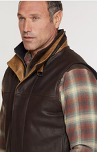 Load image into Gallery viewer, Traveler Leather Vest