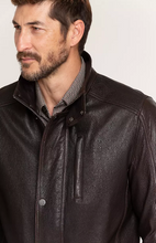 Load image into Gallery viewer, Reynolds Italian Lambskin Leather Car Coat