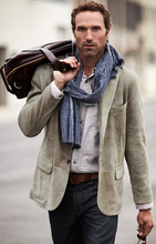 Load image into Gallery viewer, Canyon 2-Button Distressed Lambskin Leather Blazer - Tall (40L - 46L)