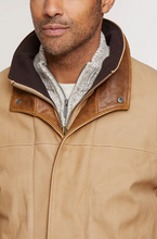 Load image into Gallery viewer, Romano Italian Calfskin Leather Jacket - Tall (40L - 46L)
