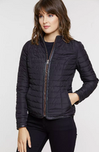 Load image into Gallery viewer, Virginia Reversible Lambskin Leather and Quilted Moto Jacket