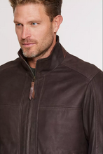 Load image into Gallery viewer, Barcelona Lambskin Leather Jacket
