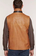 Load image into Gallery viewer, Falcon Lambskin Leather Vest