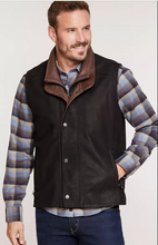 Load image into Gallery viewer, Falcon Buffed Lambskin Leather Vest