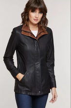 Load image into Gallery viewer, Rory Lite English Lambskin Leather Jacket