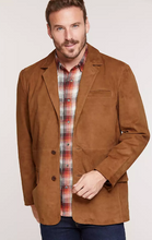 Load image into Gallery viewer, Carleton Goatskin Suede Blazer