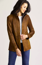 Load image into Gallery viewer, Rory Distressed Lambskin Leather Jacket