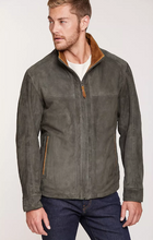 Load image into Gallery viewer, Barcelona Lambskin Suede Leather Jacket