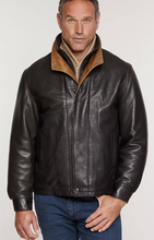 Load image into Gallery viewer, Romano Lambskin Leather Jacket - Tall (40L - 46L)