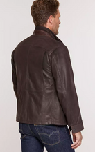 Load image into Gallery viewer, Barcelona Lambskin Leather Jacket
