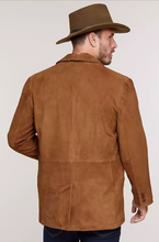 Load image into Gallery viewer, Carleton Goatskin Suede Blazer