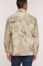Load image into Gallery viewer, Chase Reversible Lambskin Leather Shirt Jacket - Tall (40L - 48L)