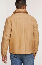 Load image into Gallery viewer, Romano Italian Calfskin Leather Jacket - Tall (40L - 46L)