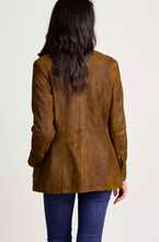 Load image into Gallery viewer, Rory Distressed Lambskin Leather Jacket