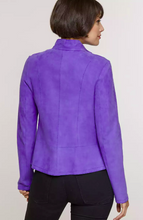 Load image into Gallery viewer, Nicky Reversible Goatskin Suede Leather Jacket
