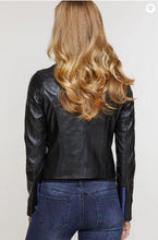 Load image into Gallery viewer, Brooklyn Italian Lambskin Leather Moto Jacket