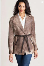 Load image into Gallery viewer, Destiny Italian Lambskin Suede Jacket