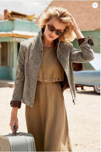 Load image into Gallery viewer, Rita Distressed Lambskin Leather Jacket