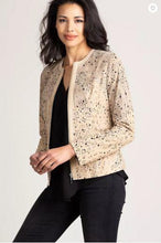 Load image into Gallery viewer, Lisette Italian Lambskin Suede Jacket
