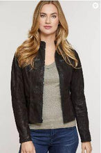 Load image into Gallery viewer, Heather Italian Lambskin Suede Jacket