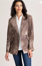 Load image into Gallery viewer, Destiny Italian Lambskin Suede Jacket