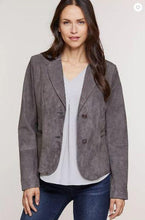 Load image into Gallery viewer, Tara Italian Lambskin Suede Blazer
