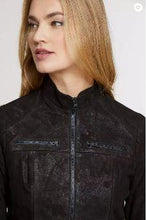 Load image into Gallery viewer, Heather Italian Lambskin Suede Jacket