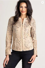 Load image into Gallery viewer, Lisette Italian Lambskin Suede Jacket