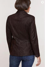 Load image into Gallery viewer, Francesca Embossed Italian Lambskin Leather Blazer