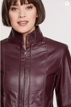 Load image into Gallery viewer, Melissa Italian Lambskin Leather Jacket
