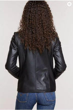 Load image into Gallery viewer, Katie Nappa Lambskin Leather Jacket