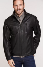 Load image into Gallery viewer, Conor South African Lambskin Leather Jacket
