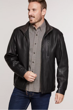 Load image into Gallery viewer, Conor South African Lambskin Leather Jacket
