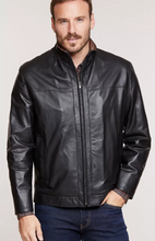 Load image into Gallery viewer, Dawson Lambskin Leather Jacket