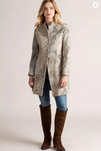 Load image into Gallery viewer, Zena New Zealand Lambskin Leather Frock Coat
