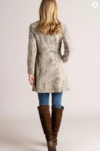 Load image into Gallery viewer, Zena New Zealand Lambskin Leather Frock Coat