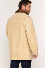 Load image into Gallery viewer, Country Gentleman Calfskin Leather Coat