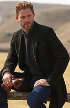 Load image into Gallery viewer, Jerry Suede Leather Blazer Walking Coat