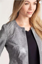 Load image into Gallery viewer, Madeline Cropped Lambskin Leather Jacket