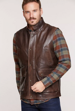 Load image into Gallery viewer, Haddington Lambskin Leather Vest