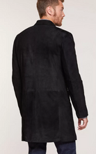 Load image into Gallery viewer, Jerry Suede Leather Blazer Walking Coat