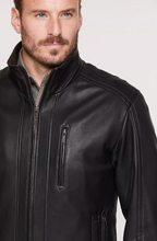Load image into Gallery viewer, Conor South African Lambskin Leather Jacket