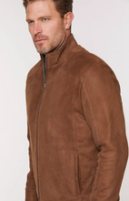 Load image into Gallery viewer, Larson Italian Lambskin Leather Jacket