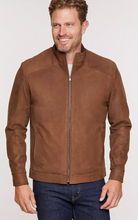 Load image into Gallery viewer, Larson Italian Lambskin Leather Jacket
